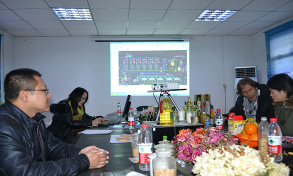 阿根廷客戶來廠進行考察參觀